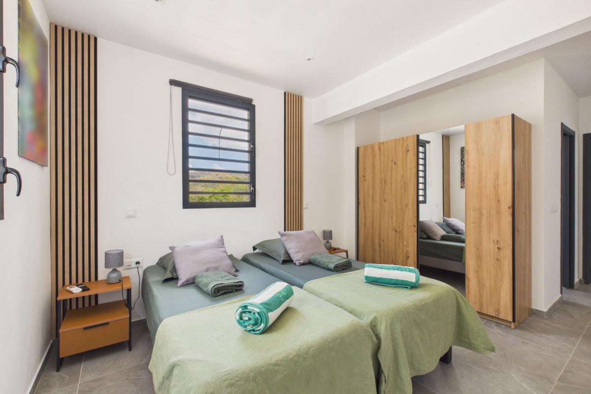 Location trois ilets 8 personnes martinique -chambre 2